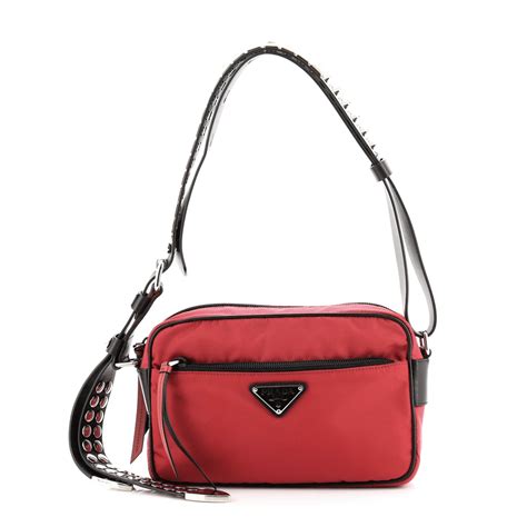 Prada vela shoulder bag